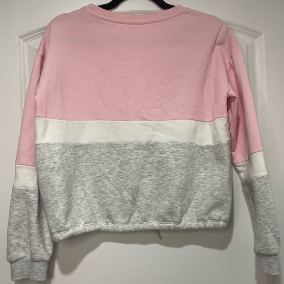 Adorable color block light weight sweatshirt by H&M. size girls 12/14 - Picture 2 of 4